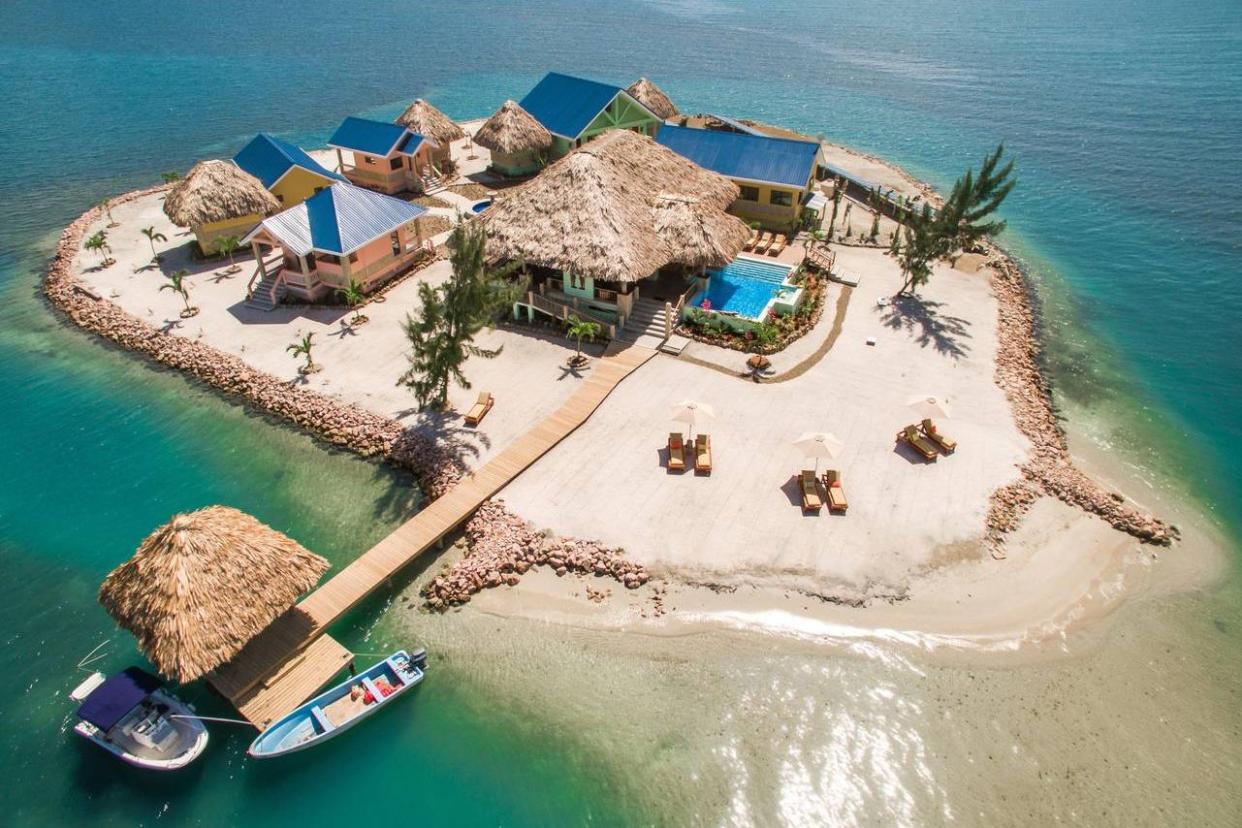 Private Caribbean Island, Placencia, Belize