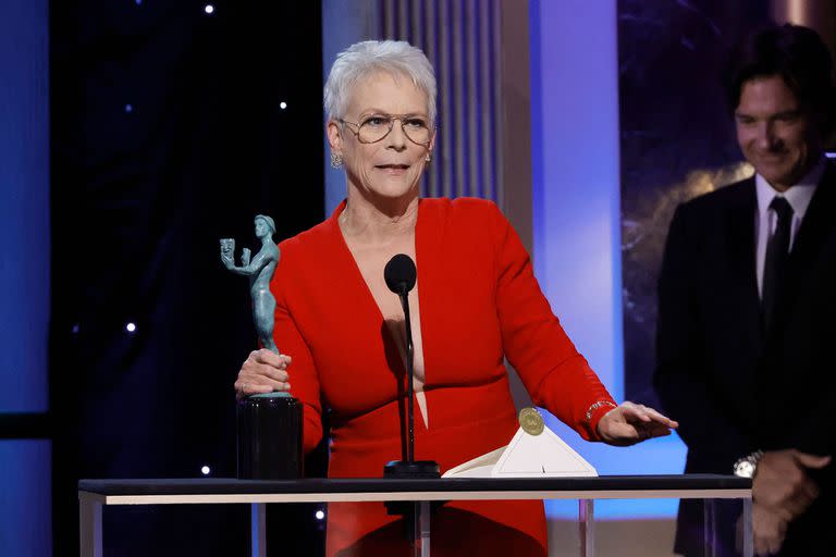 Jamie Lee Curtis brindó uno de los mejores discursos de la noche