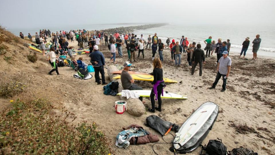 Playa Mavericks en California