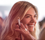 <p>Kate Upton shows off her natural beauty backstage at Michael Kors. <em>[Photo: Michael Kors/ Instagram]</em> </p>