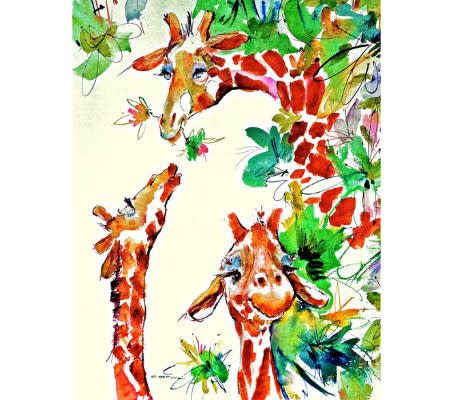 Giraffe Love