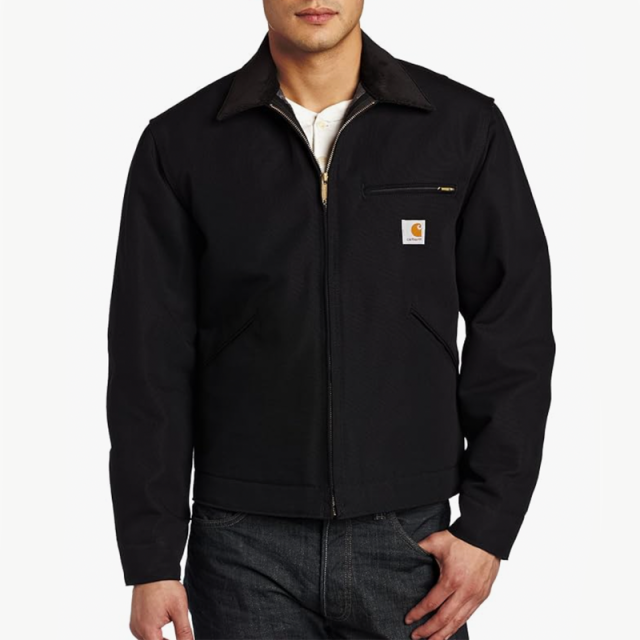 Carhartt WIP Detroit Jacket Black/Black – La La Land Store