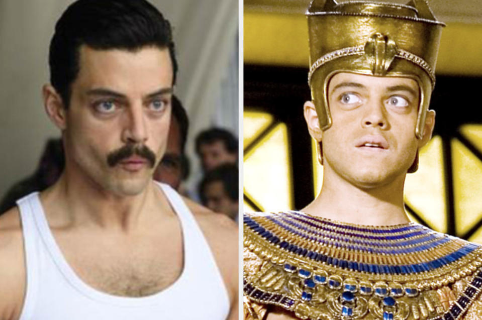 Both played by: Rami Malek