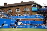 Tennis - Aegon Championships - Queen’s Club, London, Britain - June 24, 2017 Croatia's Marin Cilic in action against Luxembourg's Gilles Muller during the semi finals Action Images via Reuters/Tony O'Brien