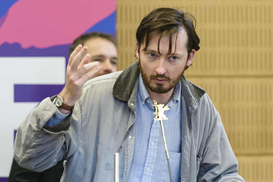 Director Dustin Guy Defa at the Berlinale - Credit: Getty Images