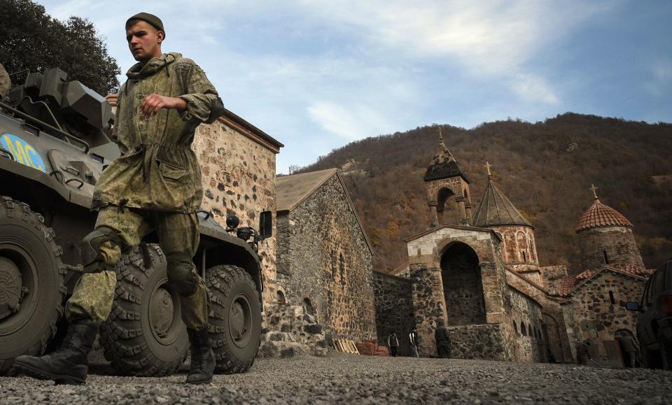 El monasterio que pasa de Armenia a Azerbaiyán tras el alto el fuego
