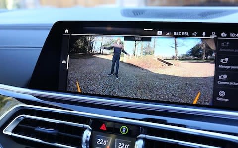 bmw x5 reversing camera