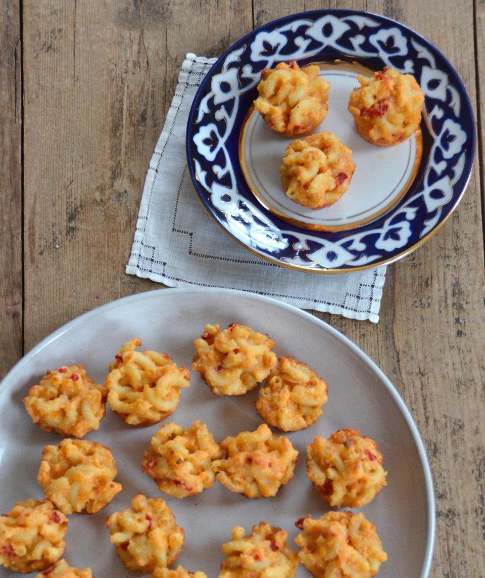 Pimento Mac and Cheese Bites