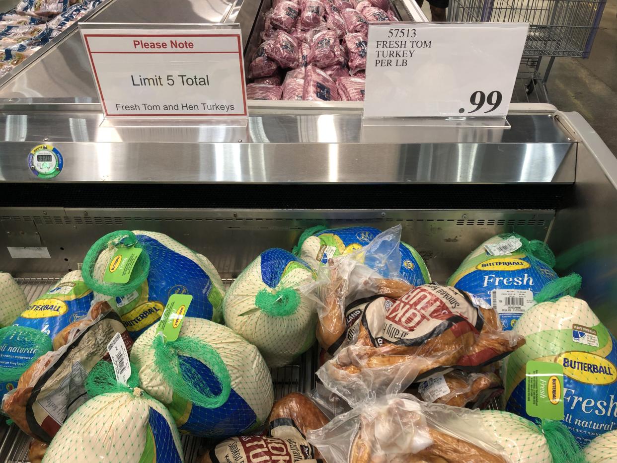 Butterball turkey at Costco