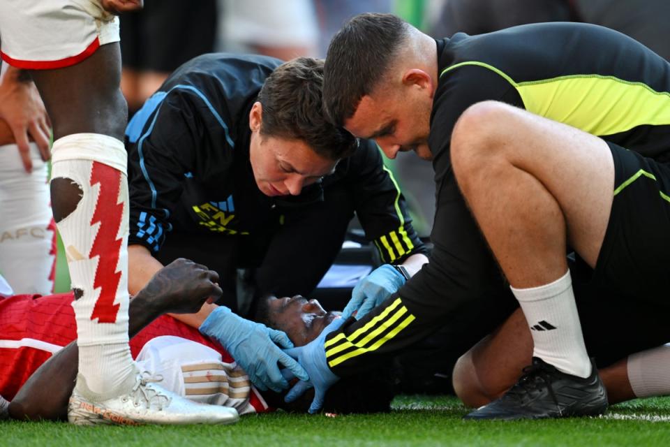 Absence continues: Thomas Partey is not expected back until after the international break (Getty Images)