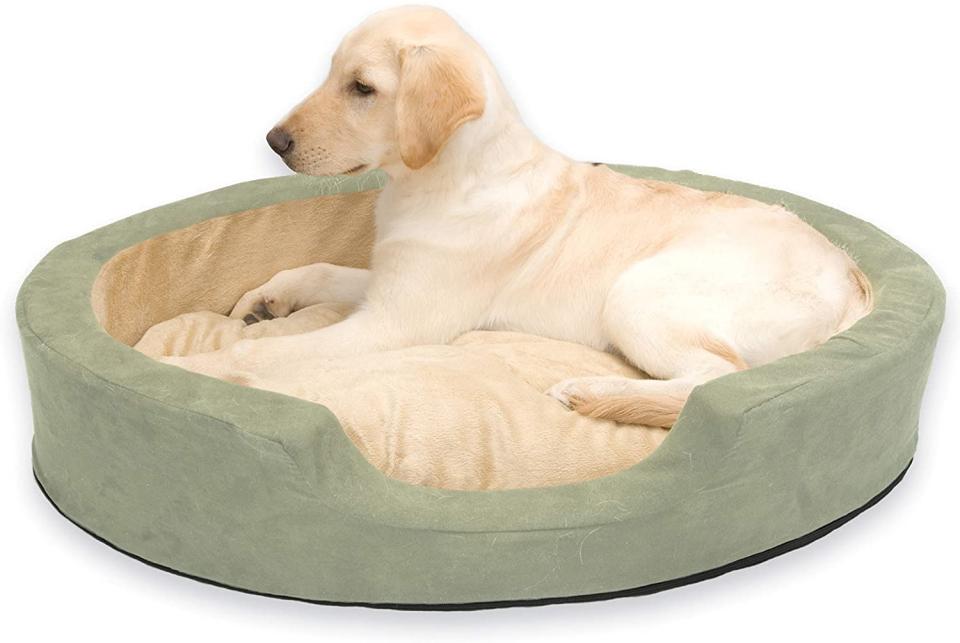 K&H Pet Products Thermo-Snuggly Sleeper Heated Pet Bed  (Photo: Amazon)