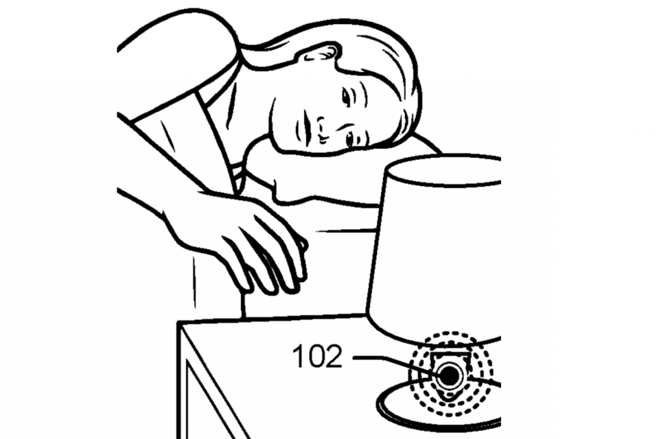 Google says the radar sensors could also be used to track sleep cycles (Google / European Patent Office)