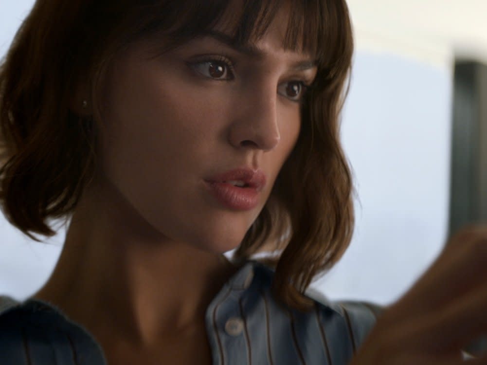 "Baby Driver"-Star Eiza González spielt eine der Hauptrollen in "3 Body Problem". (Bild: Netflix)