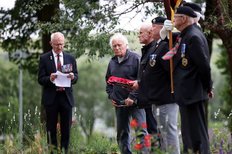 The service in Milnrow -Credit:Sean Hansford | Manchester Evening News