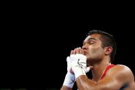 FILE PHOTO: Boxing - Men's Middle (75kg) Round of 16 Bout 149