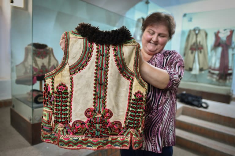 Dressmakers from Romania's northwestern Bihor region were surprised to see an embroidered folk coat in a collection by Dior which looked strikingly similar to the "cojocel binsenesc" waistcoat their region has been producing for around a century