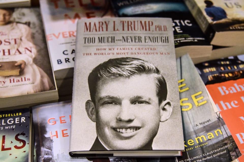 <div class="inline-image__caption"><p>Mary Trump's book about her uncle, Donald Trump.</p></div> <div class="inline-image__credit">Stephanie Keith/Getty</div>