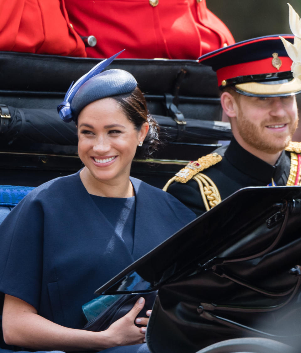 Meghan and Prince Harry welcomed first son Archie Harrison Mountbatten-Windsor into the world in May.