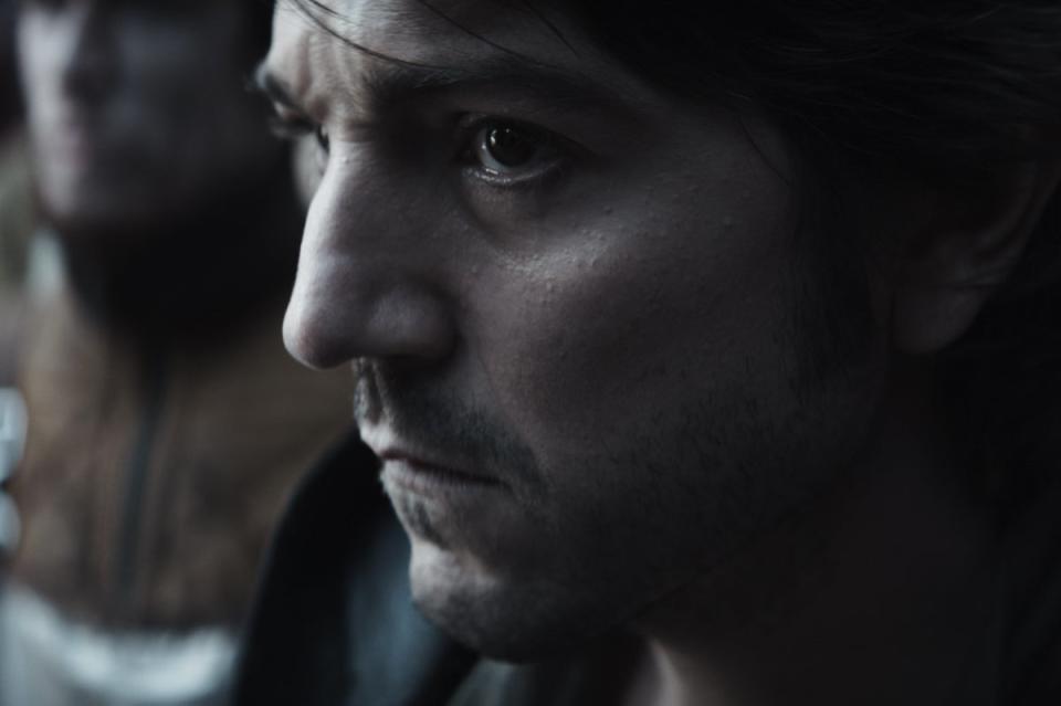 In a dark place: Diego Luna as Cassian (Lucasfilm Ltd.)