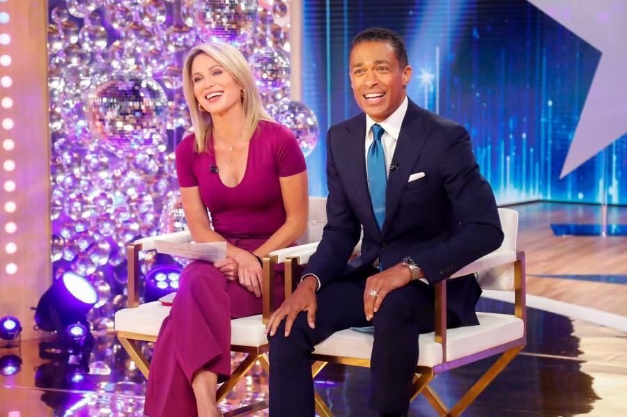 Married 'Good Morning America’ Anchors Amy Robach and T.J. Holmes Spotted Getting Cozy