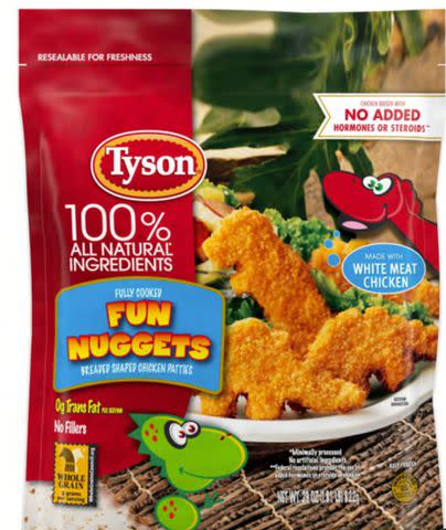 <p>U.S. Department of Agricultureâ€™s Food Safety and Inspection Service</p> Tyson's Fully Cooked Fun Nuggets