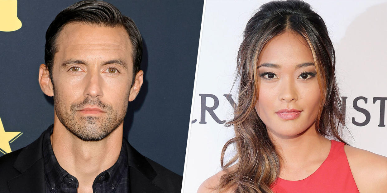 Milo Ventimiglia and Jarah Mariano are married. (Kevin Winter/Getty Images/Neilson Barnard)