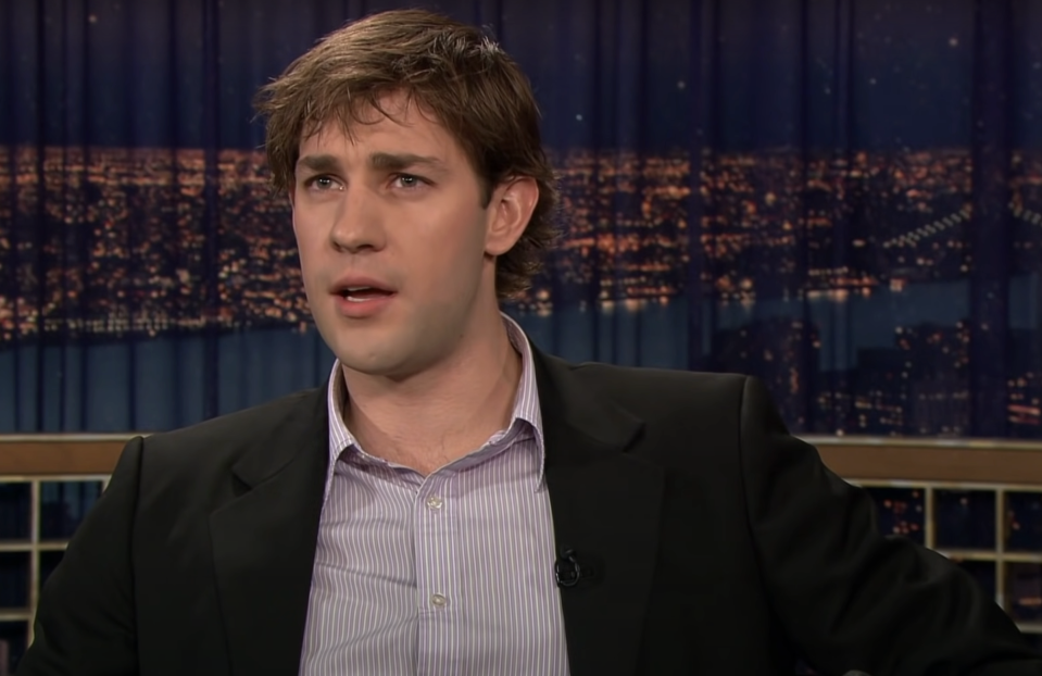 Closeup of John Krasinski