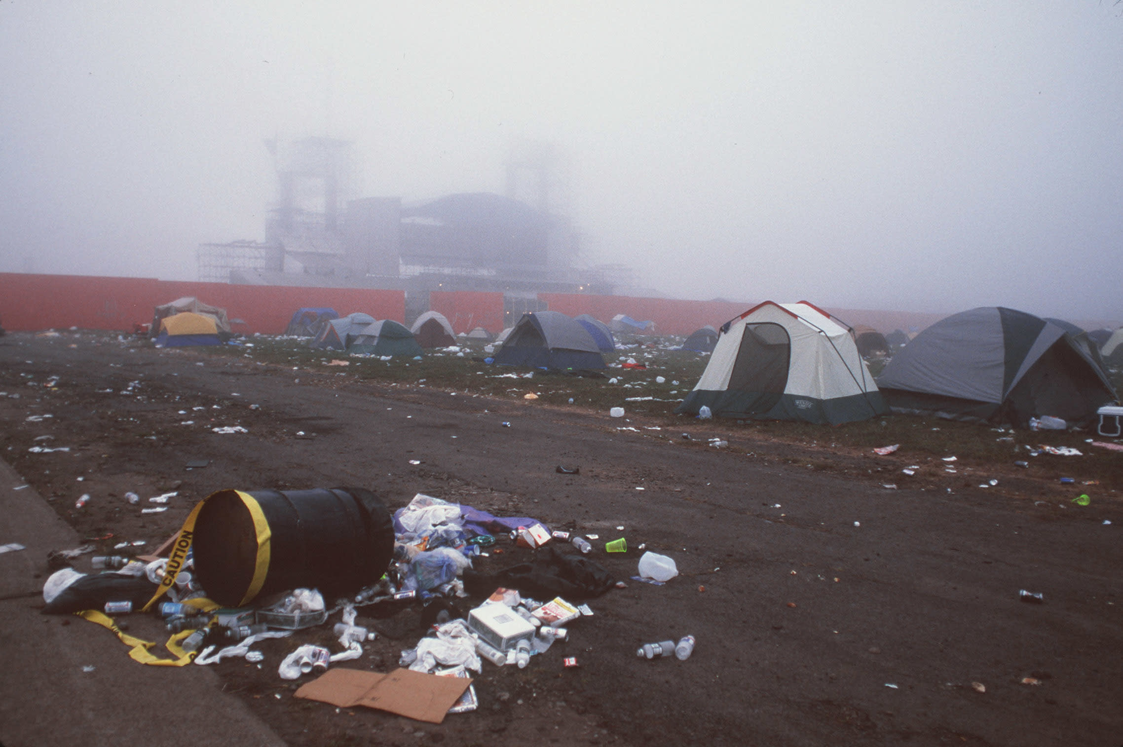 Tents will be set up on the festival grounds. 