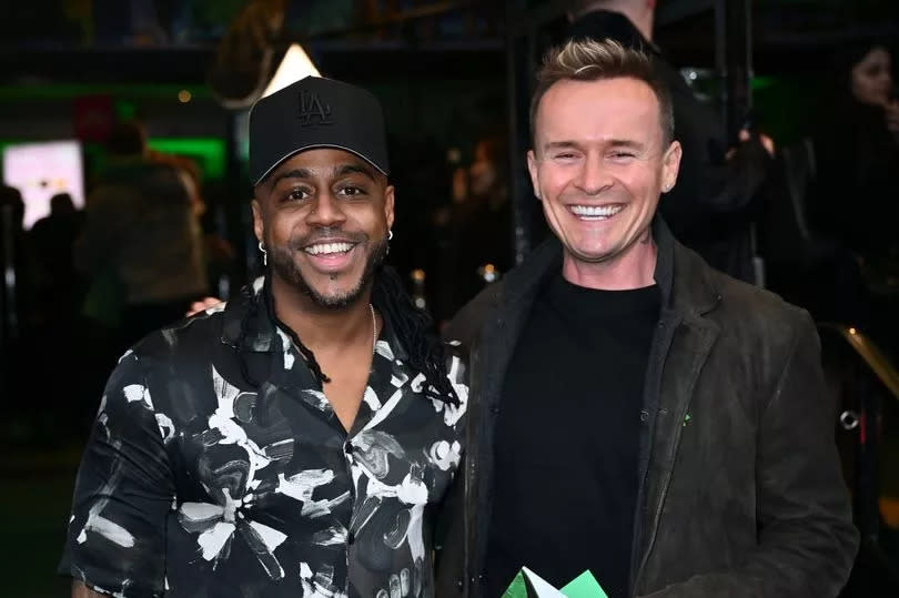 S Club 7 bandmates Bradley McIntosh and Jon Lee enjoyed a night out together