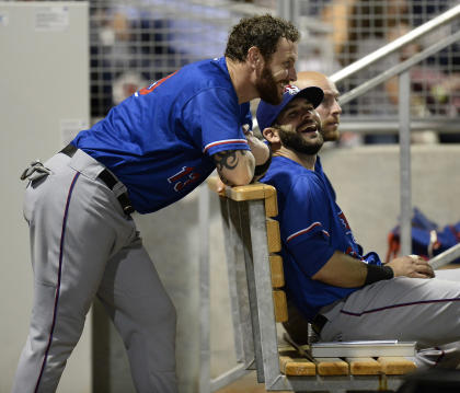 Josh Hamilton, playing with Round Rock last week, should be back in the big leagues soon. (AP)