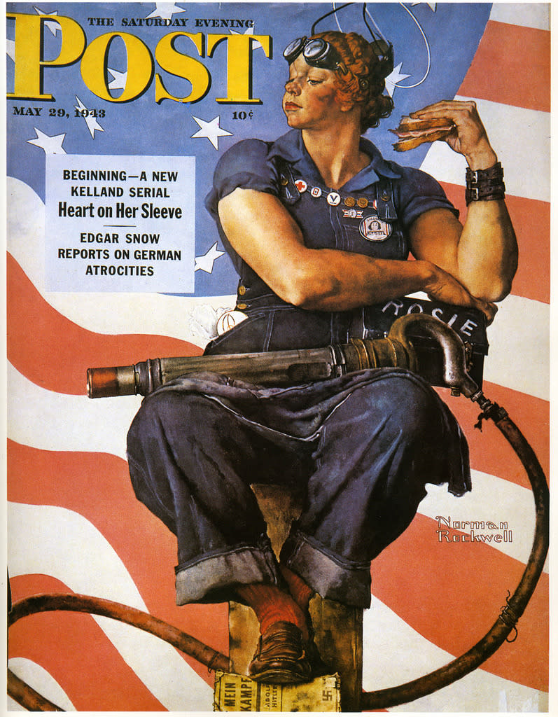 The original Rosie the Riveter poster