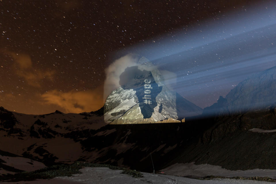 Illumination of the Matterhorn