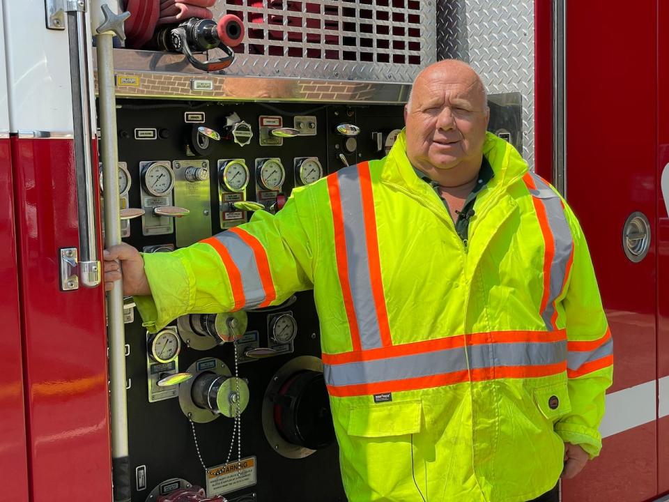 Peter Saunders has been a volunteer firefighter for more than 30 years and is a former chief. He's also the mayor of the newly-amalgamated village of Three Rivers, which includes Petitcodiac.
