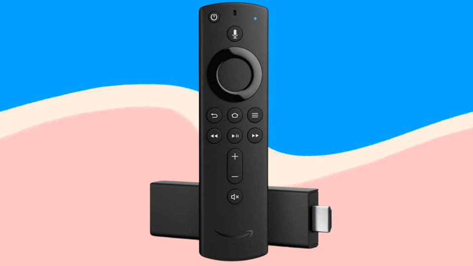 Stream TV on practically any display with the Amazon Fire TV Stick 4K.