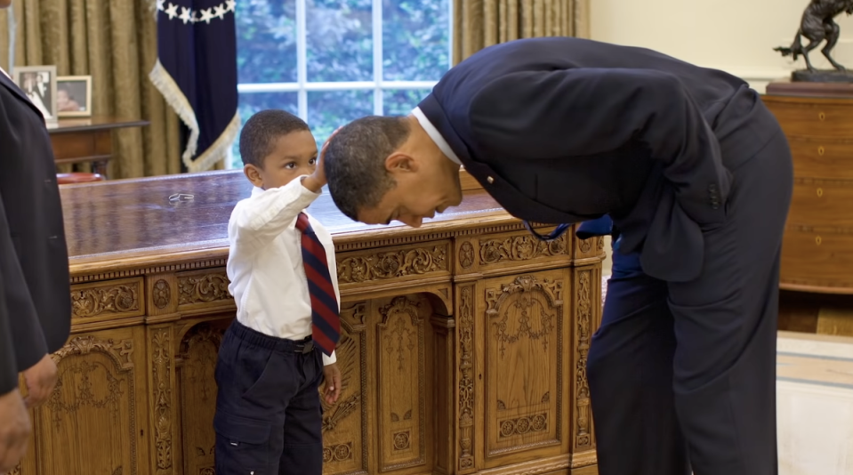 Una de las imágenes de Souza tomadas durante la presidencia de Barack Obama (Pete Souza/Instagram)