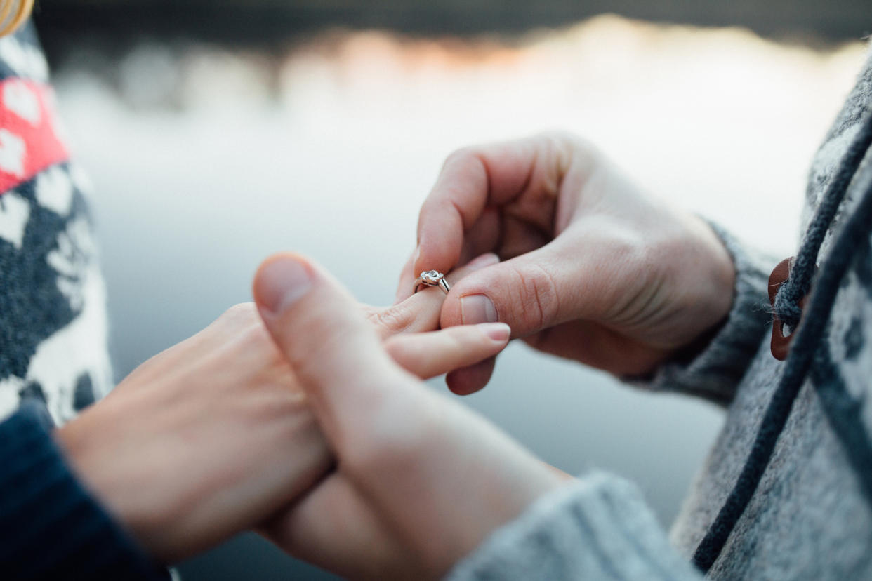 Asda have launched £1 engagement rings in time for Valentine's Day. (Getty Images)