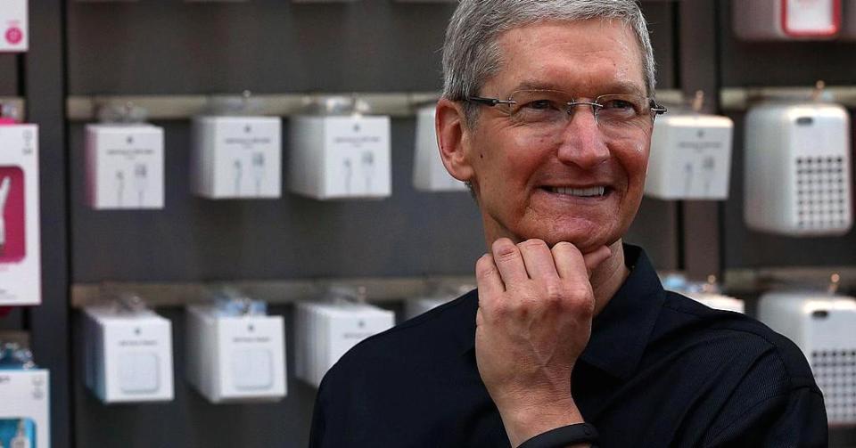 Tim Cook also picked up almost $90m worth of Apple shares (Justin Sullivan | Getty Images)