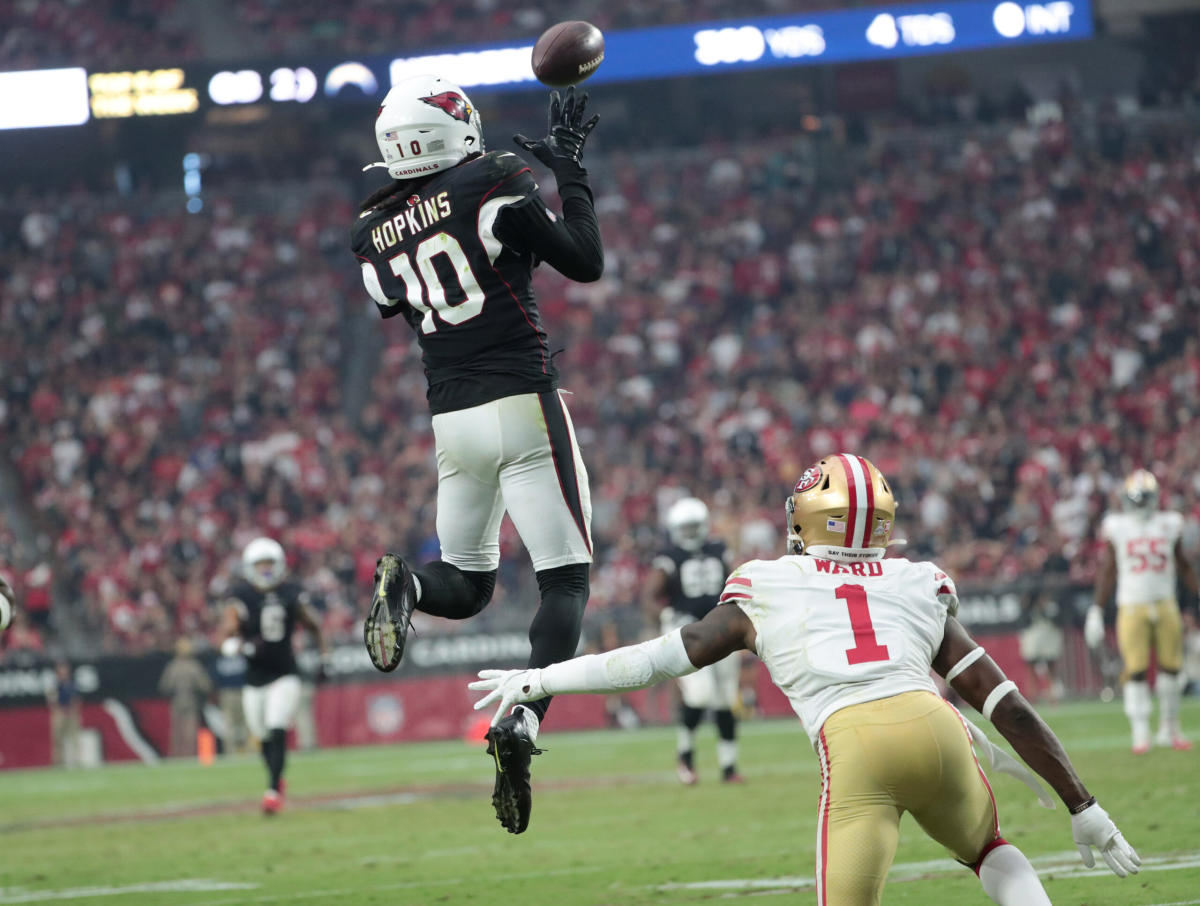 Is Arizona Cardinals WR DeAndre Hopkins playing tonight vs New Orleans  Saints in Week 7?