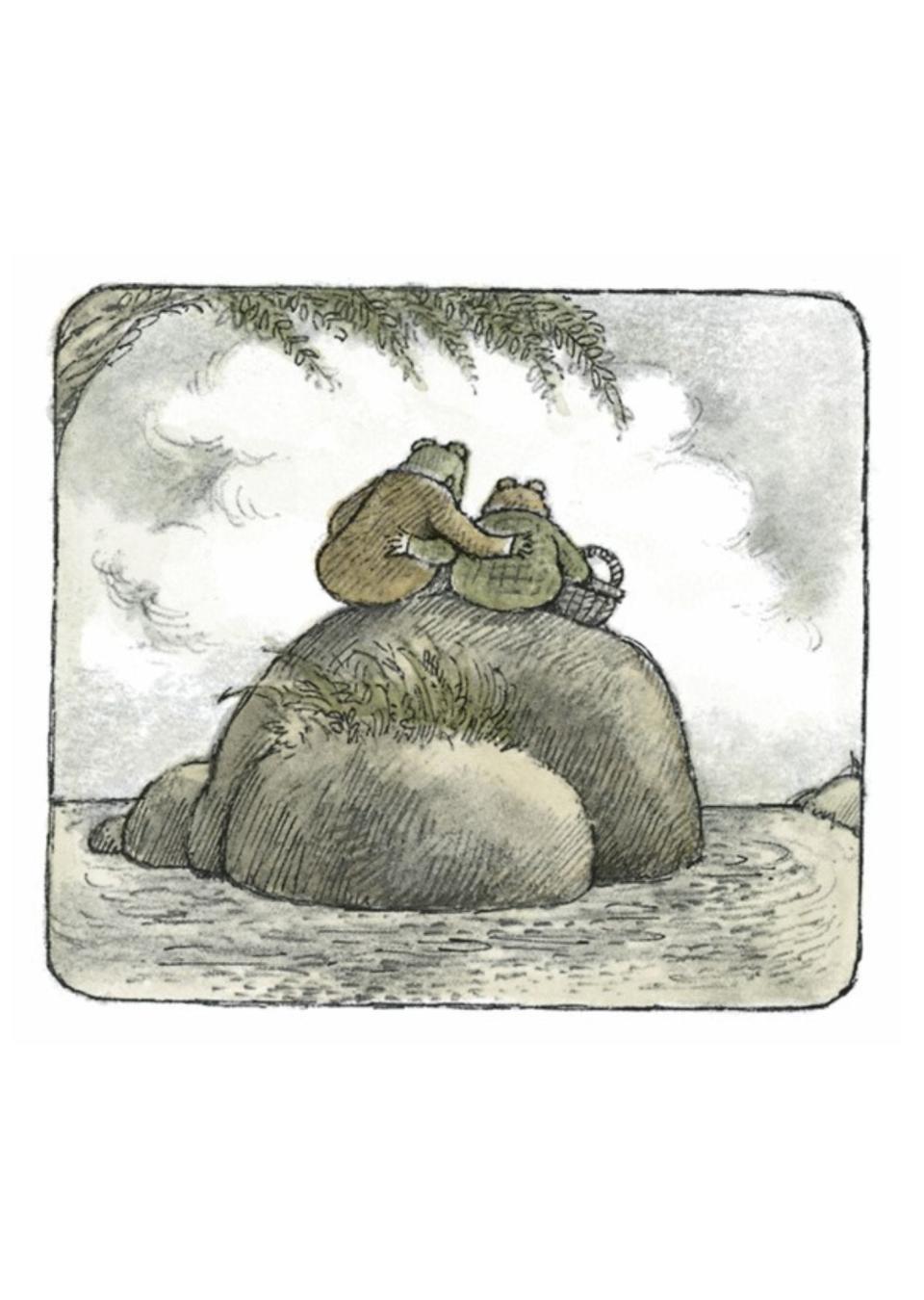 Frog And Toad face the world.