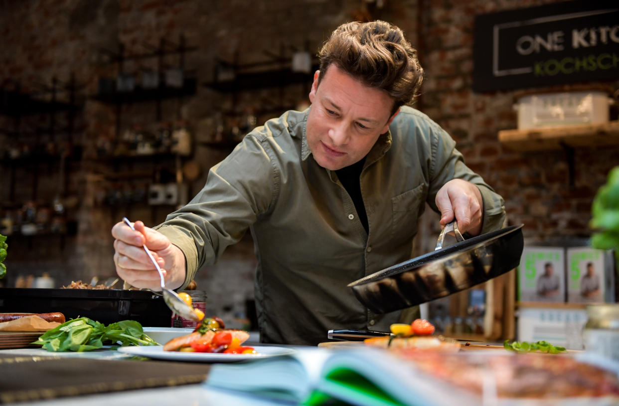 British chef Jamie Oliver has launched a new cookbook. (Getty Images)