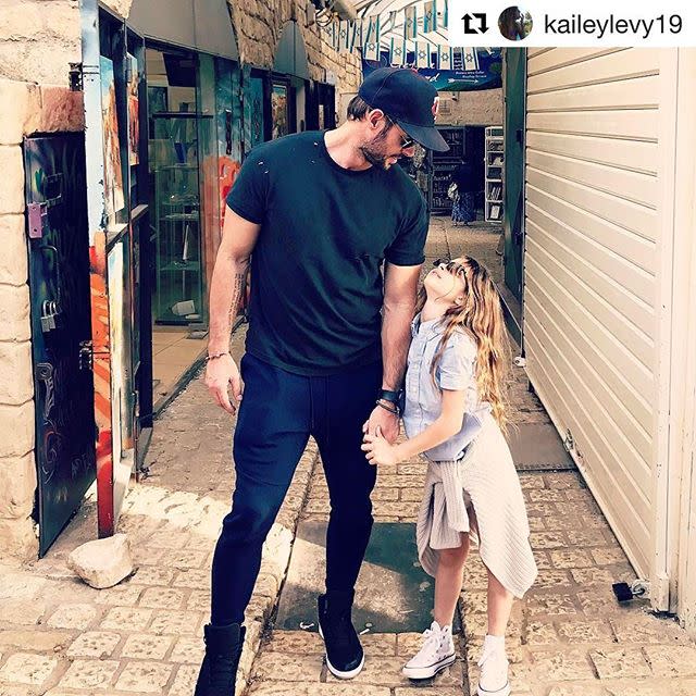 El cubano y su hija menor/William Levy/ Instagram