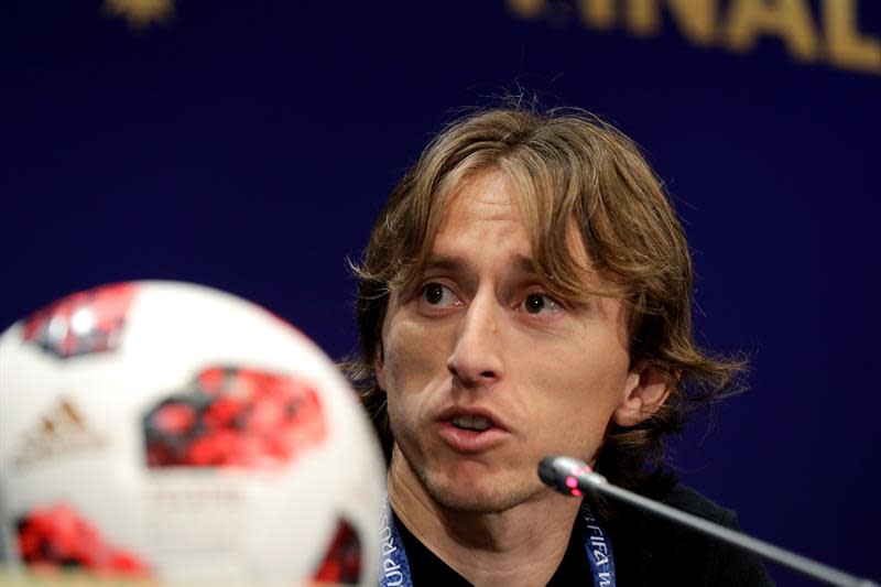 El jugador croata Luka Modric. EFE/Archivo