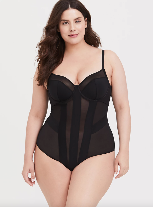 Plus Size - Overt Strappy Mesh Underwire Bra With Mesh Cups - Torrid