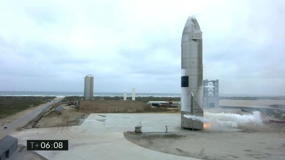 <p>The SpaceX facility in Texas</p> (AP)