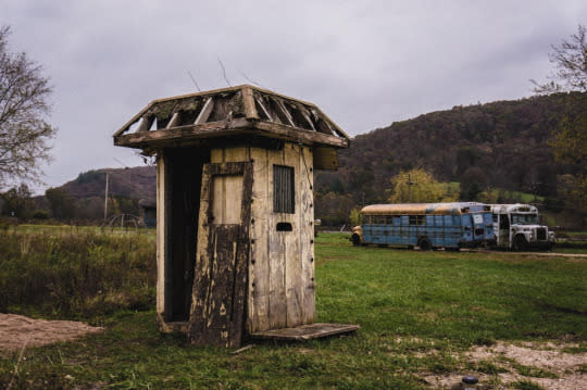 Another old ticket booth 