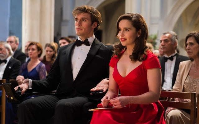 With Emilia Clarke in Me Before You