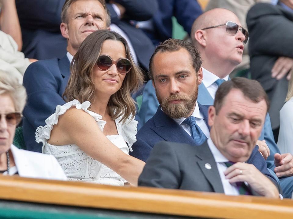 Pippa Middleton and her brother James Middleton are