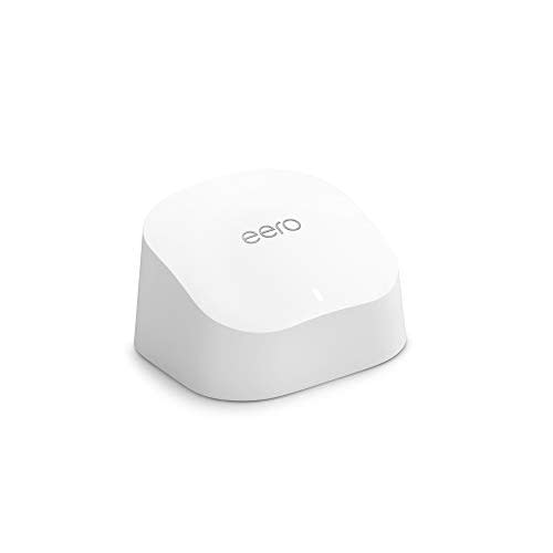 Amazon eero 6 mesh Wi-Fi Router | Supports speeds up to 900 mbps | Connect to Alexa | Coverage…