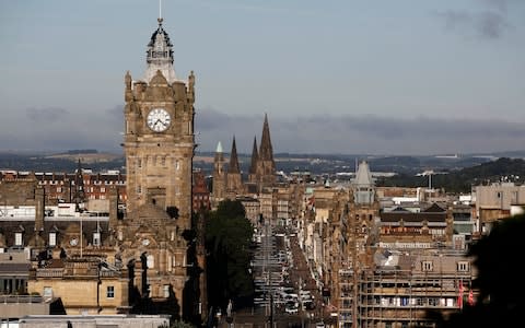 Edinburgh remained number two - Credit: Simon Dawson/Bloomberg