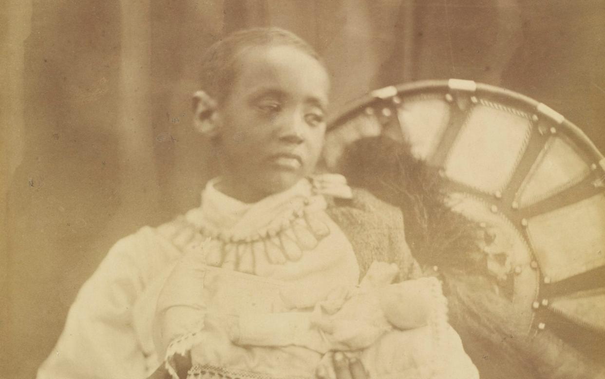 Prince Alemayehu was taken to Victorian England as a young boy by British soldiers - VICTORIA AND ALBERT MUSEUM